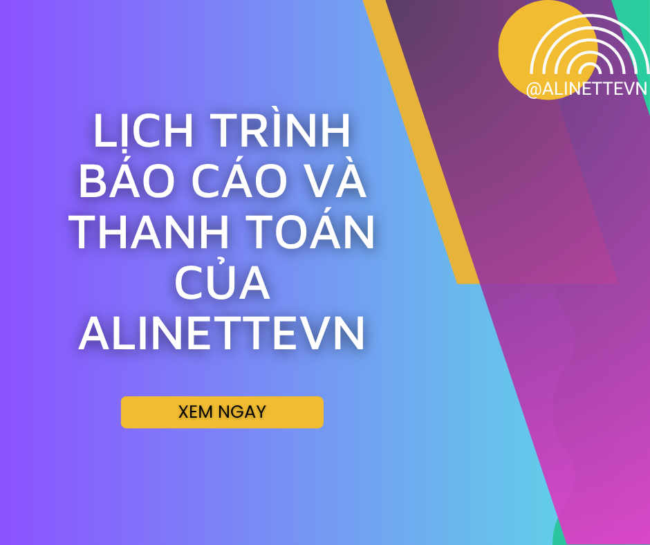 Lịch trình báo cáo và thanh toán